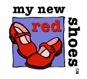 my new red shoes