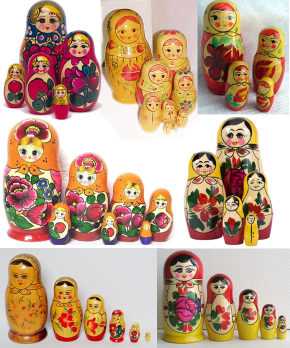 asian stacking dolls