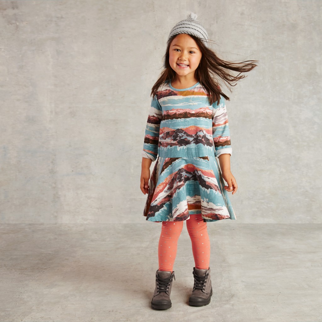 Behind the Design: Perito Moreno Photoreal Dress – Tea Collection Blog