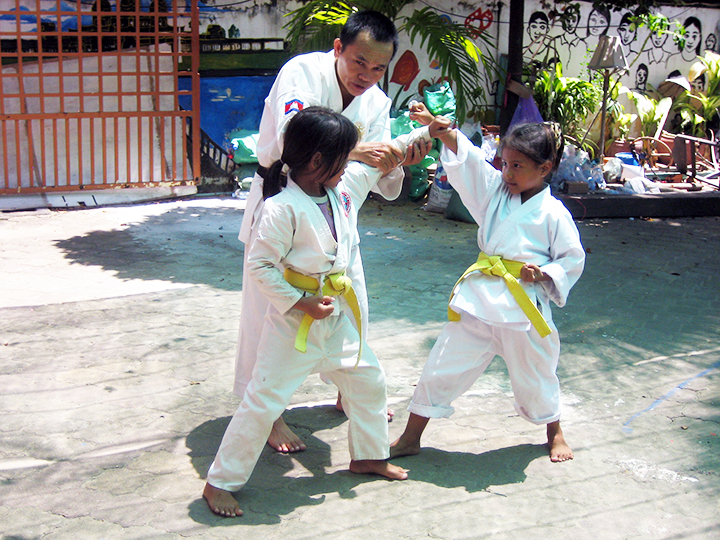 Aziza's Place Karate Class