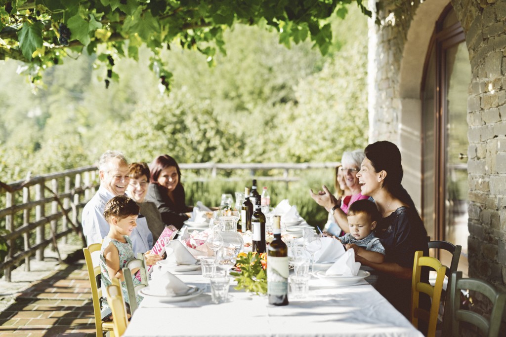 italian family dinner