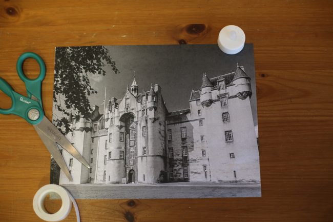 DIY Illuminated Scottish Castles