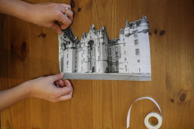 DIY Illuminated Scottish Castles
