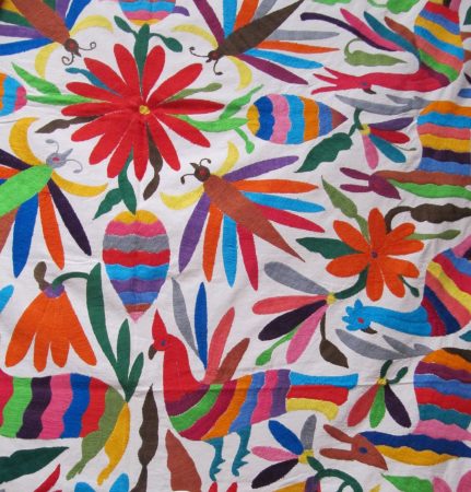 Mexican Motifs: Otomi Embroidery – Tea Collection Blog