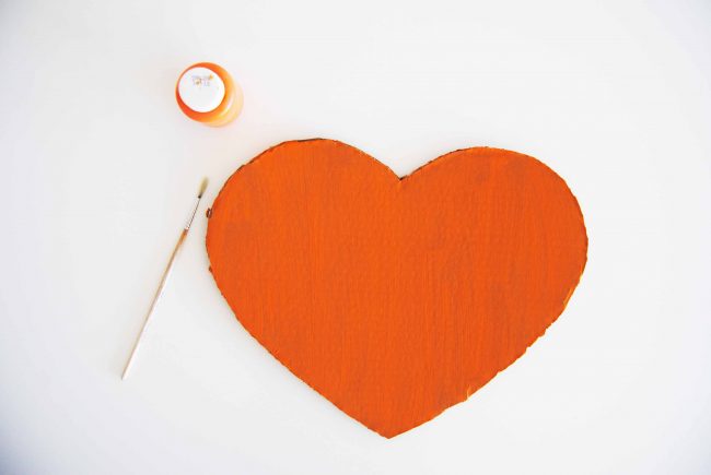 Tiger Mask Orange Heart